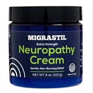 Migrastil Extra Strength Non-Burning Neuropathy Cream - 4oz - BRAND NEW & SEALED